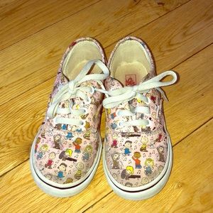 Pink peanuts toddler vans